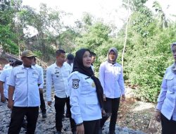 Walikota Tinjau Pembangunan Talud di Kecamatan Kemiling