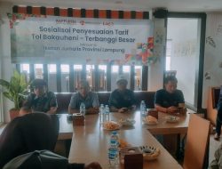 BTB Gandeng IJP Lampung Sosialisasi Penyesuaian Tarif Tol Bakter