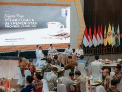 Pemprov Lampung Perkuat Sinergi Pelaku Usaha Lewat Ngopi Pagi
