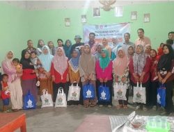 Dukung Program Nasional Penurunan Stunting, PTPN IV PalmCo, Holding Perkebunan Nusantara Salurkan Bantuan Beras di Lampung Tengah
