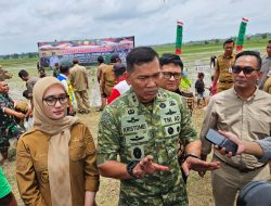 Tanam Padi Serentak di Lampung Timur, Kodam XXI/Radin Inten Dorong Lompatan Produksi Pangan