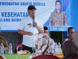 Tinjau TubabaQ Sehat di Candra Mukti, Bupati Novriwan Jaya : “Jangan Abai Terhadap Kesehatan”
