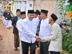 Wabup Pesawaran Hadiri Peringatan Isra Mi’raj di Ponpes Al Wujudi, Dimeriahkan Ginanjar dan Tausiyah Ustaz Dadang Mubarok