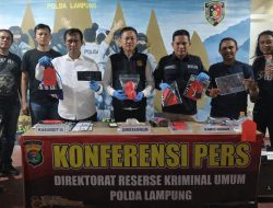 Bandit Bersenpi Dibekuk Tekab 308 Polda Lampung