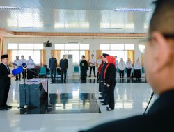 Sekdaprov Lampung Lantik 4 Pejabat Administrator