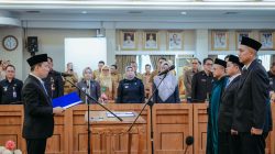 Sekdaprov Marindo Lantik Kadis Perindag Provinsi Lampung