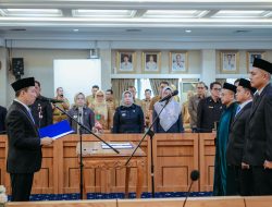 Sekdaprov Marindo Lantik Kadis Perindag Provinsi Lampung