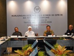 Pemprov–Komisi XII DPR Bahas Energi Lampung
