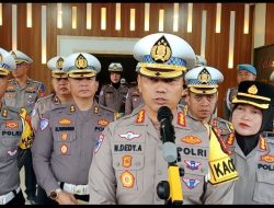 862 Personel Gabungan Melaksanakan Apel Gelar Pasukan Operasi Keselamatan Ketupat Krakatau 2026