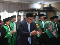 Ketua DPRD Lampung Hadiri Wisuda Purna Bhakti Ketua Pengadilan Tinggi Agama Bandar Lampung