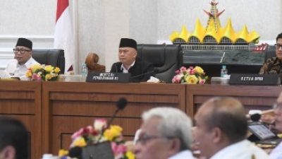 Ketua DPRD Lampung dan Gubernur Mirza Ikuti Rapat Kesiapan Angkutan Lebaran 2026