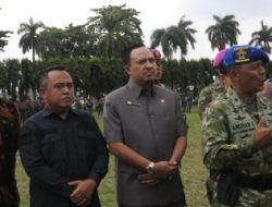Ketua Komisi I DPRD Lampung Hadiri Upacara Gelar Operasi Gaktib dan Yustisi Polisi Militer TNI TA 2026