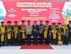 Ketua DPRD dan Gubernur Mirza Hadiri Promosi Doktor Muhammad Firsada di UIN Raden Intan