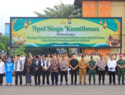 Apel Siaga Kamtibmas Ramadan, Pemprov Lampung Dukung Pengamanan Terpadu