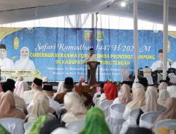 Safari Ramadan di Lamteng, Gubernur Mirza Alokasikan Rp300 Miliar untuk Jalan