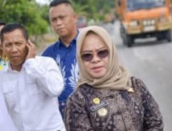 Jurus Jitu Cegah Kerusakan Akses jalan Di Rawa Jitu Utara, Hj Efianah Tetapkan Tonase Kendaraan