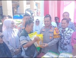 Polda Lampung, Kembali Menggelar Pasar Murah