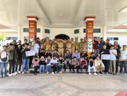 Bupati Parosil Serahkan Bantuan Pesta Sekura, Tekankan Jaga Marwah Budaya