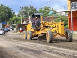 Pemprov Lampung Gaspol Perbaiki Jalan Raya Jelang Mudik