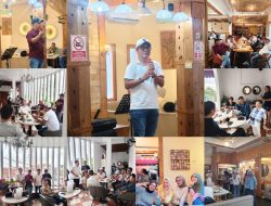 Halal Bihalal, IJP Lampung Perkuat Soliditas & Ekonomi Organisasi