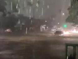 3 Jam Hujan, Kota Bandar Lampung Dikepung Banjir