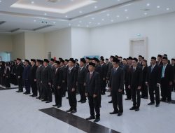 Rektor UIN Raden Intan Lantik Kepala Pusat serta Ketua dan Sekretaris Program Studi 