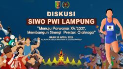 Diskusi Olahraga PWI Lampung Targetkan Juara Porwanas 2027
