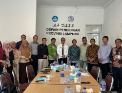 Dewan Pendidikan Lampung, BPMP, BGTK dan Balai Bahasa gelar Rapat Lintas Lembaga