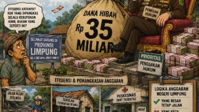 Dana Hibah Rp35 Miliar di Negeri Limpung