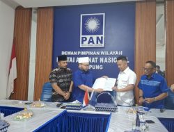 Galang Putra Rahman Kantongi Rekomendasi PAN untuk Calon Wakil Bupati Way Kanan