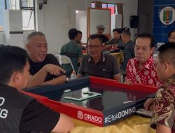 Pasangan Adi Kurniawan – Nizwar Kuasai Seleksi Cabor Domino PWI Lampung