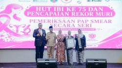 Gubernur Mirza Apresiasi Ribuan Bidan Lampung, Rekor MURI Pap Smear Jadi Tonggak Pencegahan Kanker Serviks