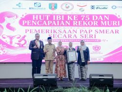 Gubernur Mirza Apresiasi Ribuan Bidan Lampung, Rekor MURI Pap Smear Jadi Tonggak Pencegahan Kanker Serviks