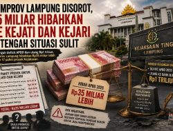 Hibah Rp35 Miliar untuk Kejaksaan di Tengah Defisit APBD, Pemprov Lampung Jadi Sorotan