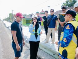 Wagub Jihan Tinjau Pembangunan Jalan Wates–Metro