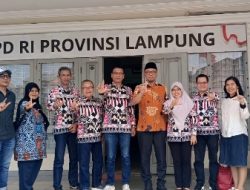 PWI Lampung Bangun Sinergi dengan DPD RI untuk Sukseskan HPN dan Porwanas 2027