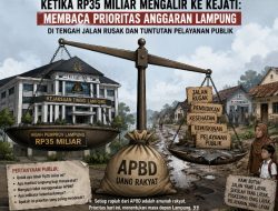 Ketika Rp35 Miliar Mengalir ke Kejati: Saatnya Publik Mengawal Prioritas APBD Lampung 2026