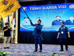 Wahrul Fauzi Silalahi Nahkodai Karang Taruna Lampung 2026–2031, Siap Turun ke Desa