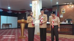Ketua Kwarda Lampung Jihan Nurlela Lantik Rektor UIN Raden Intan Jadi Kamabigus