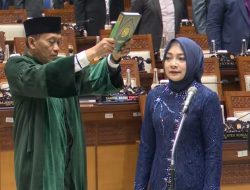 Nessy Kalviya Resmi Dilantik jadi Anggota DPR RI, Siap Mendengar dan Memperjuangkan Aspirasi Lampung II