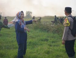 Di Garis Depan Karhutla Way Kambas, Nessy Pastikan Relawan Tak Berjuang Sendirian