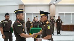 Kajati Lampung Lantik Wakajati dan Sejumlah Pejabat Baru