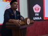 Wahrul Fauzi Ajak Sarjana Hukum Unila Aktif di Masyarakat dan Taat Orang Tua