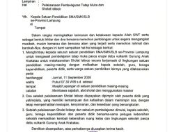 Besok, SMA-SMK Lampung Gelar Salat Istisqa