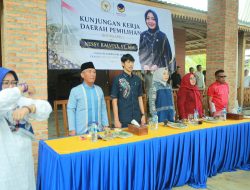 Nessy Kalviya Temui Warga Desa Fajar Bulan, Serap Aspirasi Masyarakat