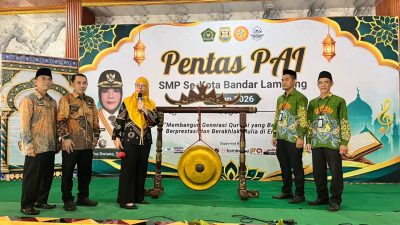 733 Siswa dari 98 SMP Adu Bakat Islami di Pentas PAI Bandar Lampung 2026