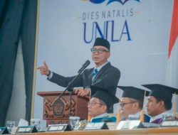 Gubernur Mirza Tantang Unila Jadi Motor Transformasi Ekonomi Lampung