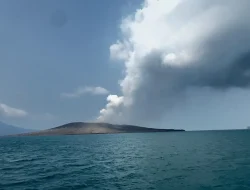 Gunung Anak Krakatau 68 Kali Gempa, Radius 5 Km Wajib Waspada