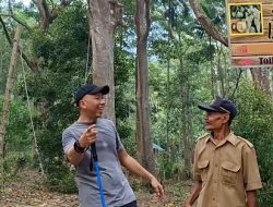 Gubernur Mirza Jajal Trekking 6 Km, Bidik Wisata Hutan Lampung