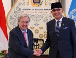 Menlu Tata Pamitkan Guterres, Apresiasi Kepemimpinan PBB